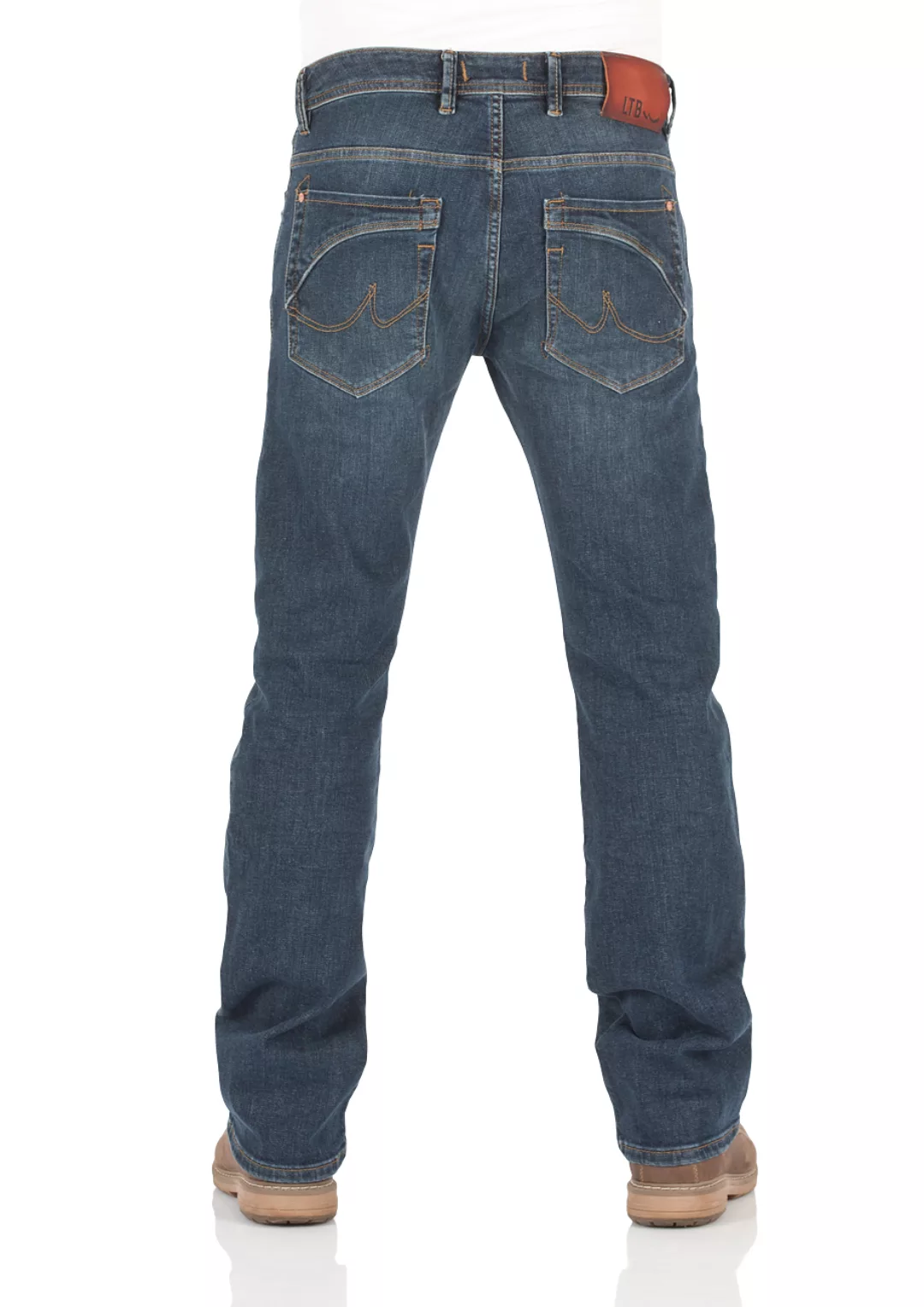 LTB Herren Jeans Roden Bootcut - Blau - Lane Wash günstig online kaufen