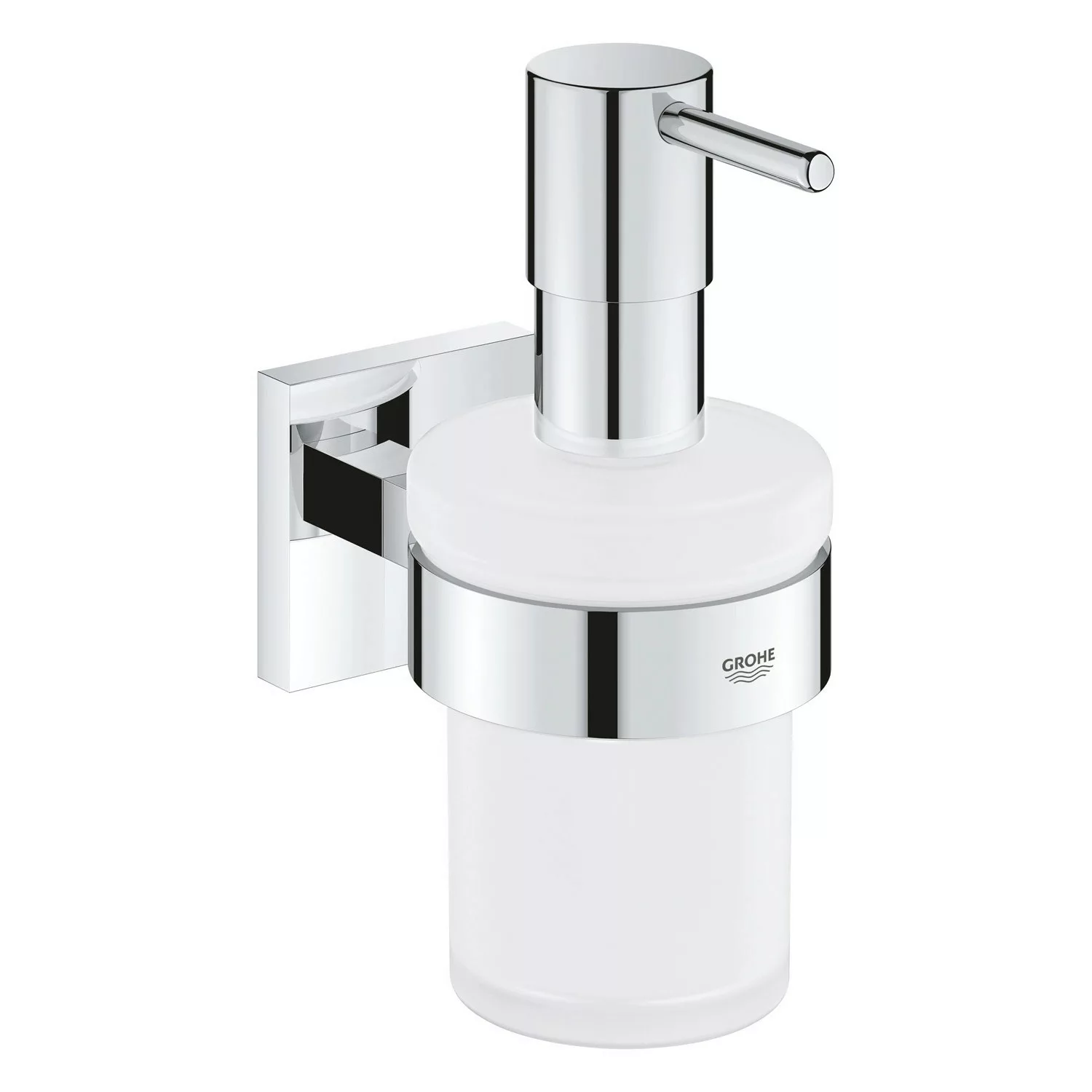 Grohe QuickFix Seifenspender mit Halter Start Cube Chrom günstig online kaufen