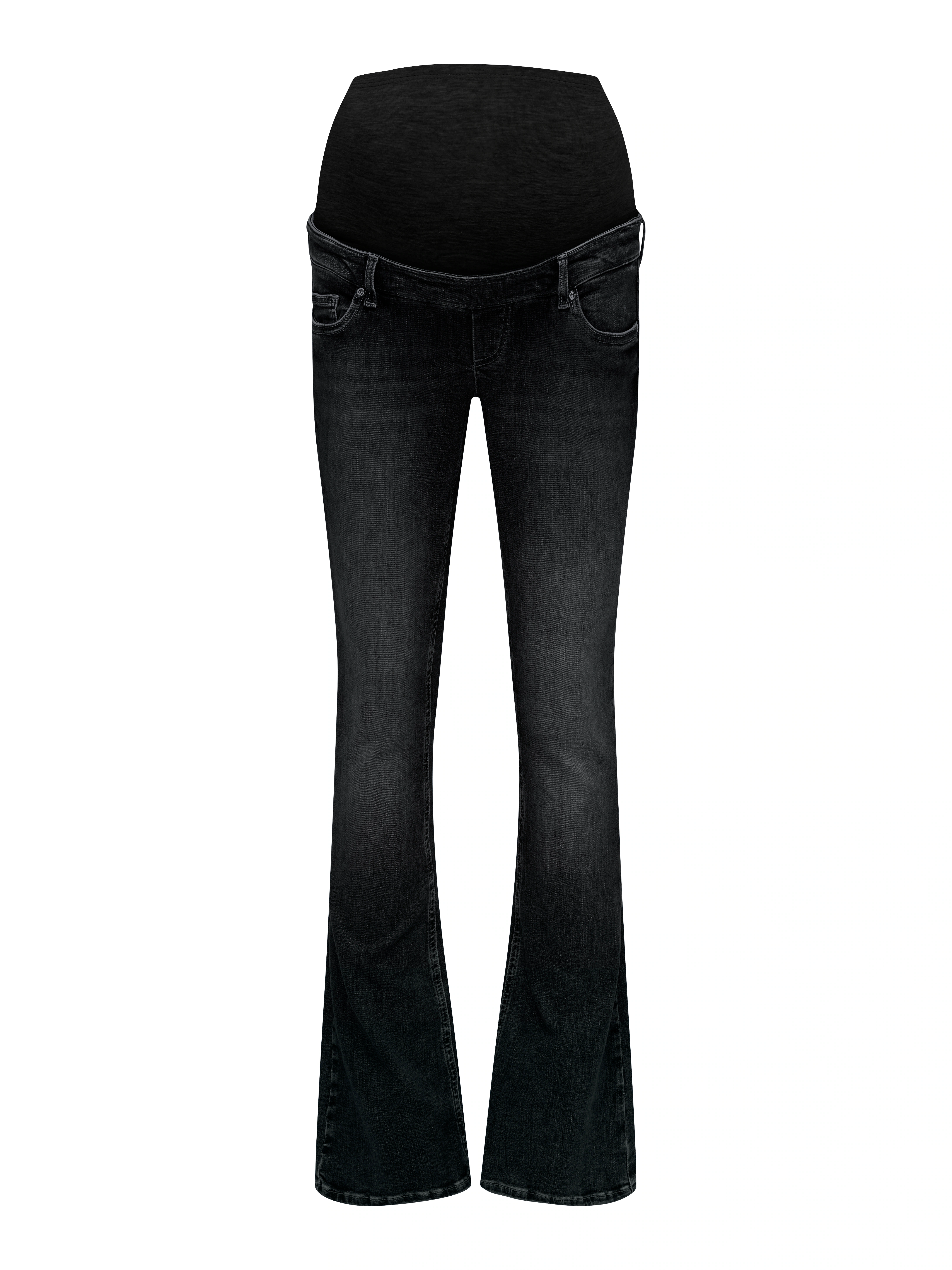 ONLY MATERNITY Bootcut-Jeans "OLMBLUSH MID WAIST FLARED DNM BOX NOOS" günstig online kaufen