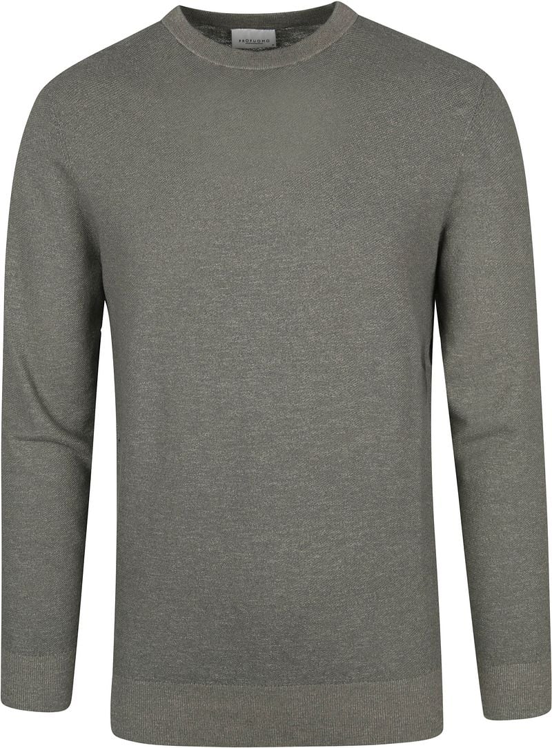 Profuomo Pullover Grün - Größe XL günstig online kaufen