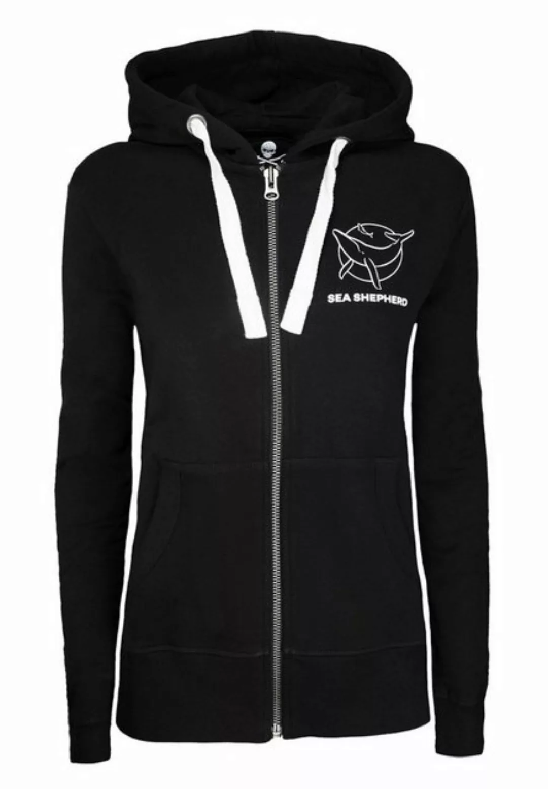 Sea Shepherd Sweatjacke Classic Logo Ein absoluter Klassiker günstig online kaufen