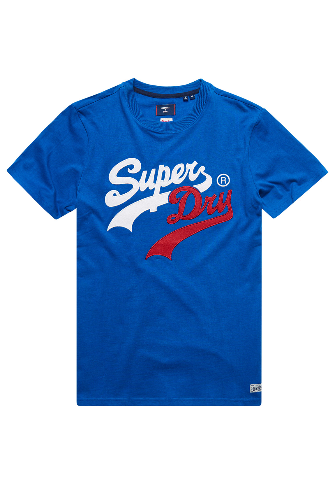 Superdry Herren T-Shirt VINTAGE VL INTEREST TEE Voltage Blue Blau günstig online kaufen