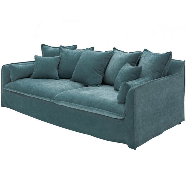 riess-ambiente 3-Sitzer HEAVEN 210cm petrol · Hussensofa inkl. Kissen und a günstig online kaufen