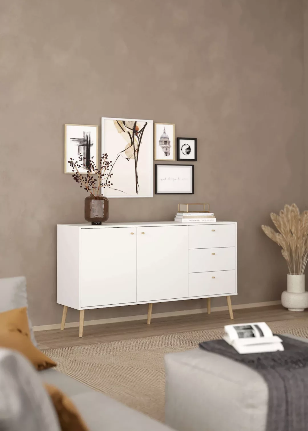 andas Sideboard "Bodo, Aufbewahrung, Schubladenschrank, Sideboard,", Kommod günstig online kaufen