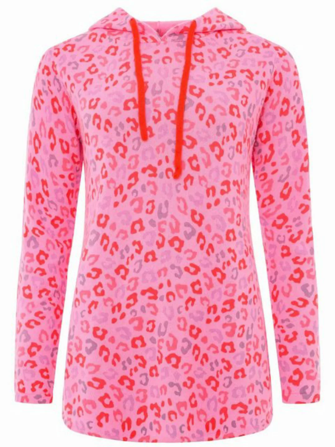 Zwillingsherz Strickpullover Kaschmir Hoodie Leo Pink günstig online kaufen