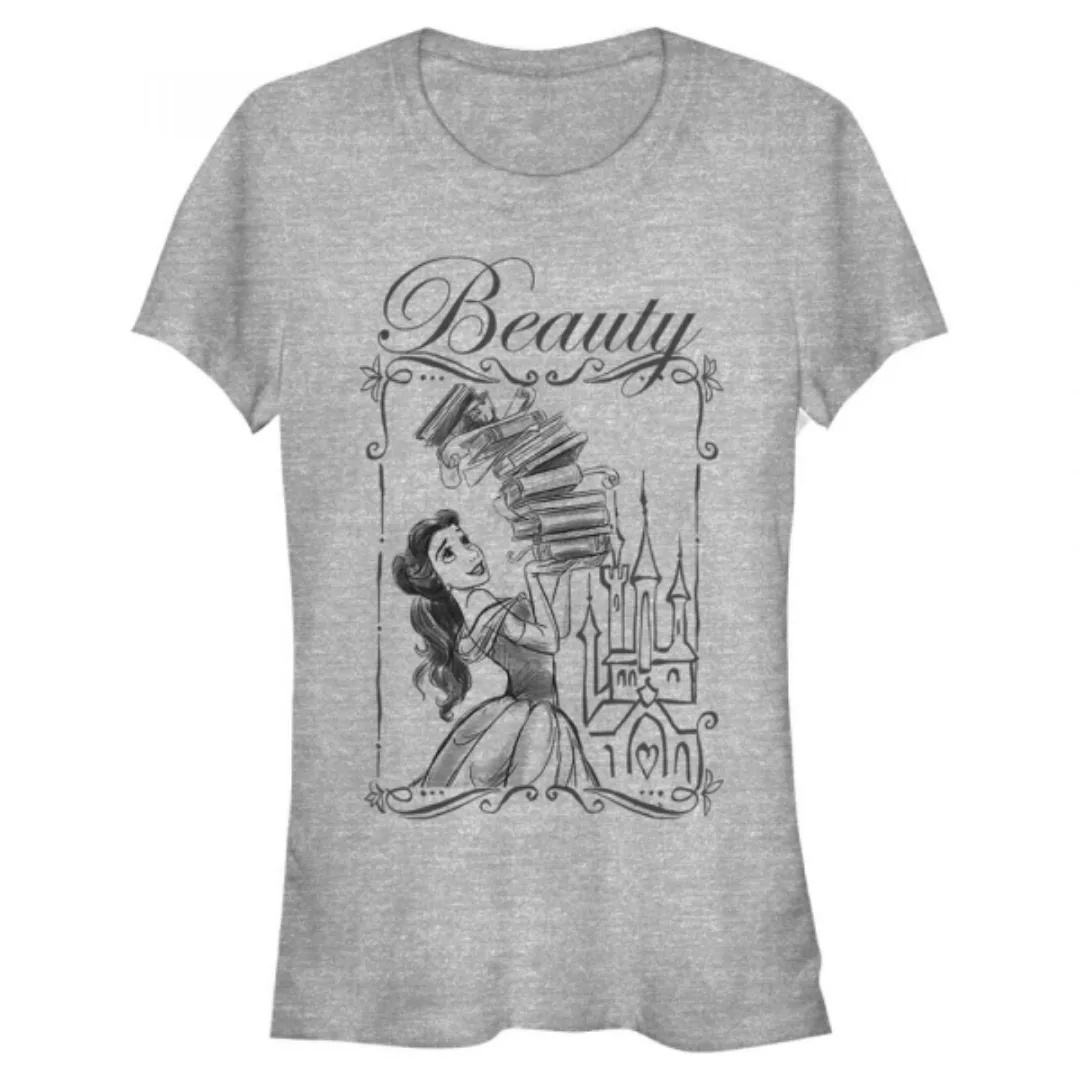 Disney - Die Schöne und das Biest - Belle Beauty Books - Frauen T-Shirt günstig online kaufen