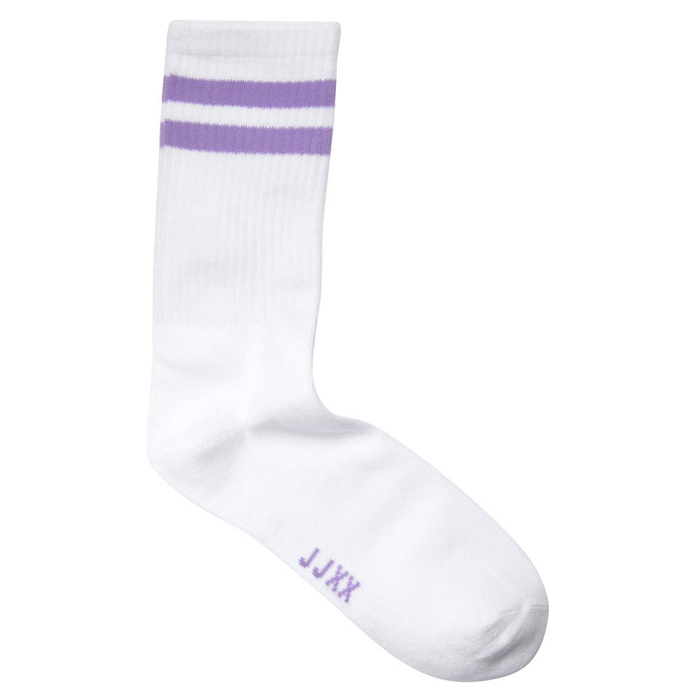Jjxx Basic Tennis Socken One Size Violet Tulip / Stripes / White With Color günstig online kaufen