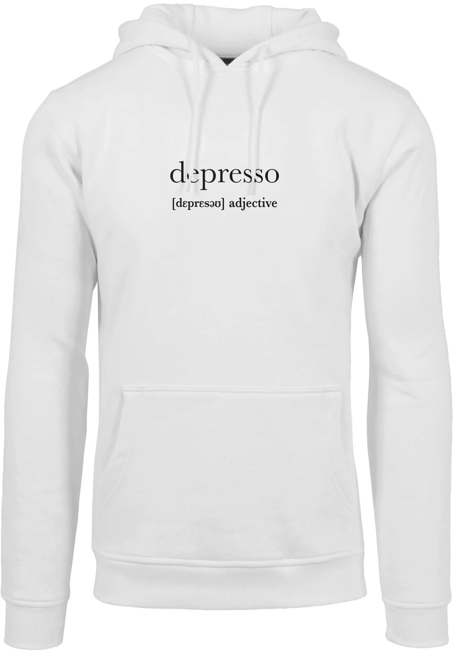 MisterTee Sweatshirt "MisterTee Herren Depresso Hoody" günstig online kaufen