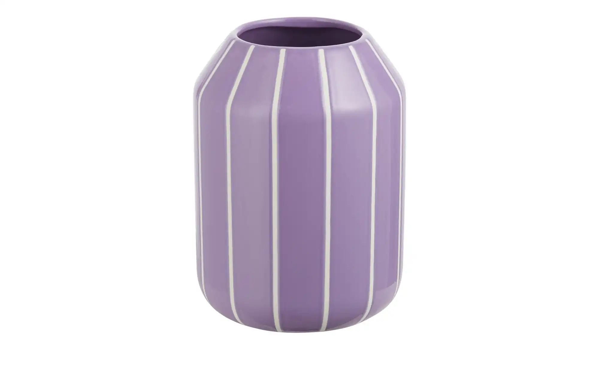 Vase ¦ lila/violett ¦ Dolomite ¦ Maße (cm): H: 19  Ø: 14 Accessoires > Vase günstig online kaufen