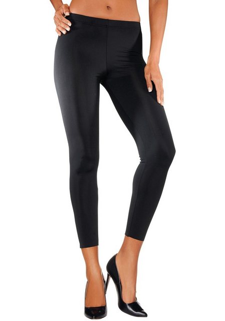 LASCANA Leggings, aus leicht glänzender Qualität, Loungewear günstig online kaufen