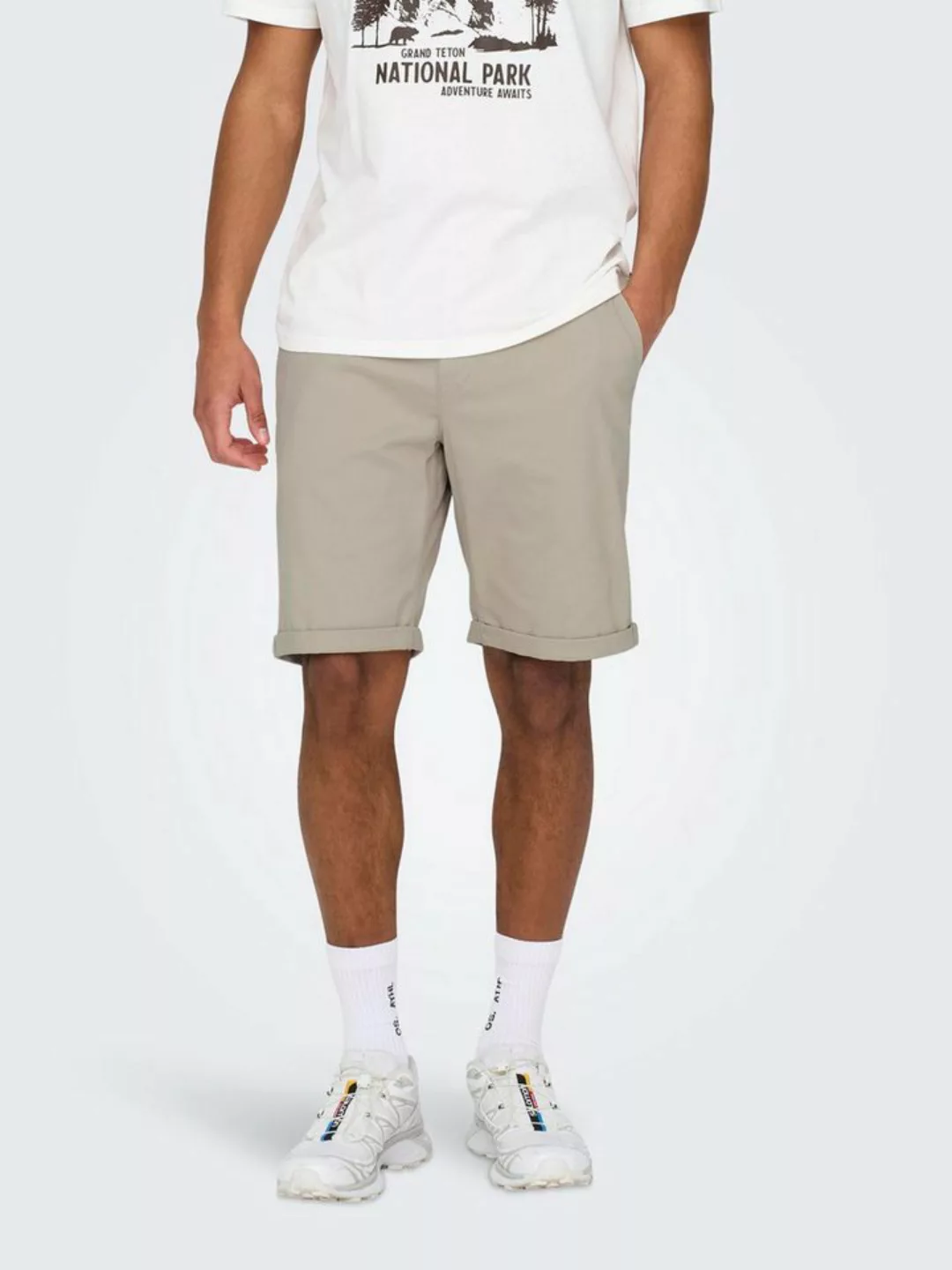 ONLY & SONS Chinoshorts ONSPETER LIFE REGULAR 0013 SHORTS NOOS günstig online kaufen