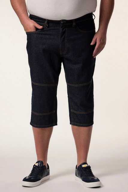 Men Plus Bermudas Men+ 3/4-Jeans Denim 5-Pocket Elastikbund bis 72 günstig online kaufen