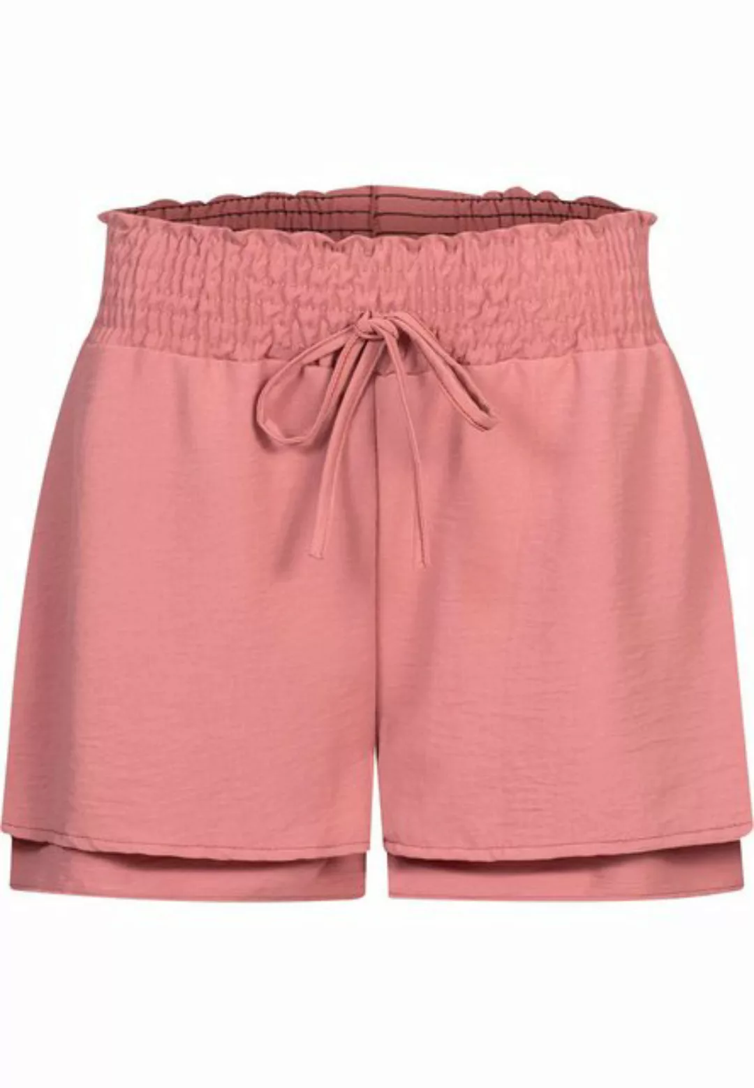 CLOUD 5IVE Shorts CLOUD 5IVE Musselin Shorts 2-Lagig mit Gummibund (1-tlg) günstig online kaufen