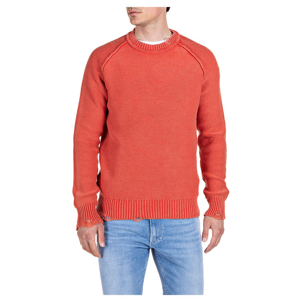 Replay Uk8273.000.g22454q.518 Pullover 3XL Spice Orange günstig online kaufen