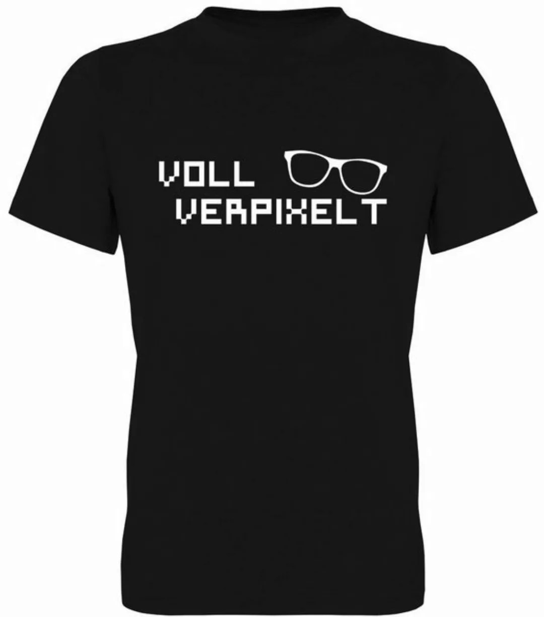 G-graphics T-Shirt Voll verpixelt Herren T-Shirt, mit Frontprint, mit Spruc günstig online kaufen