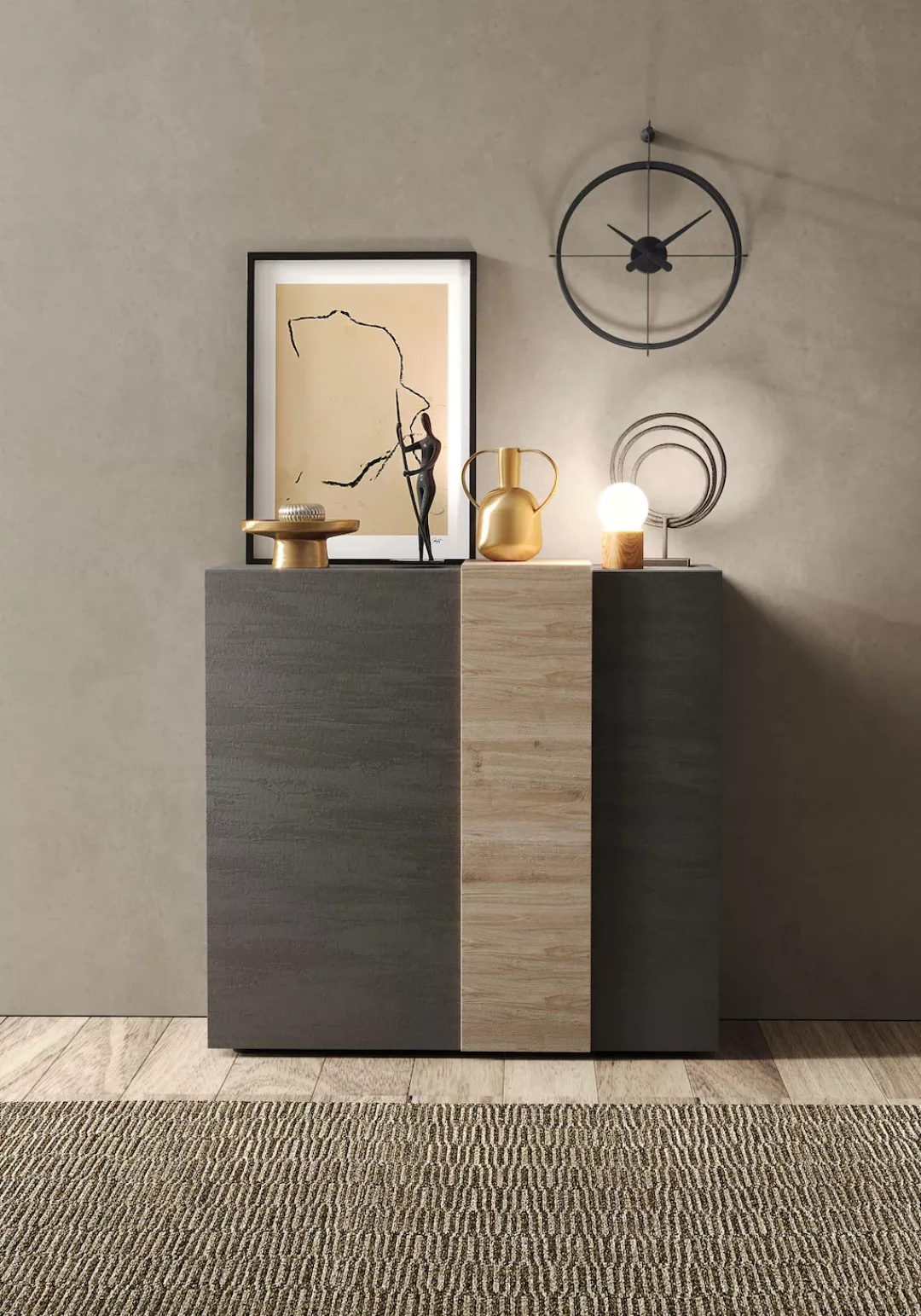 INOSIGN Highboard "Venus, Kommode", Höhe 113 cm, Breite 121 cm günstig online kaufen