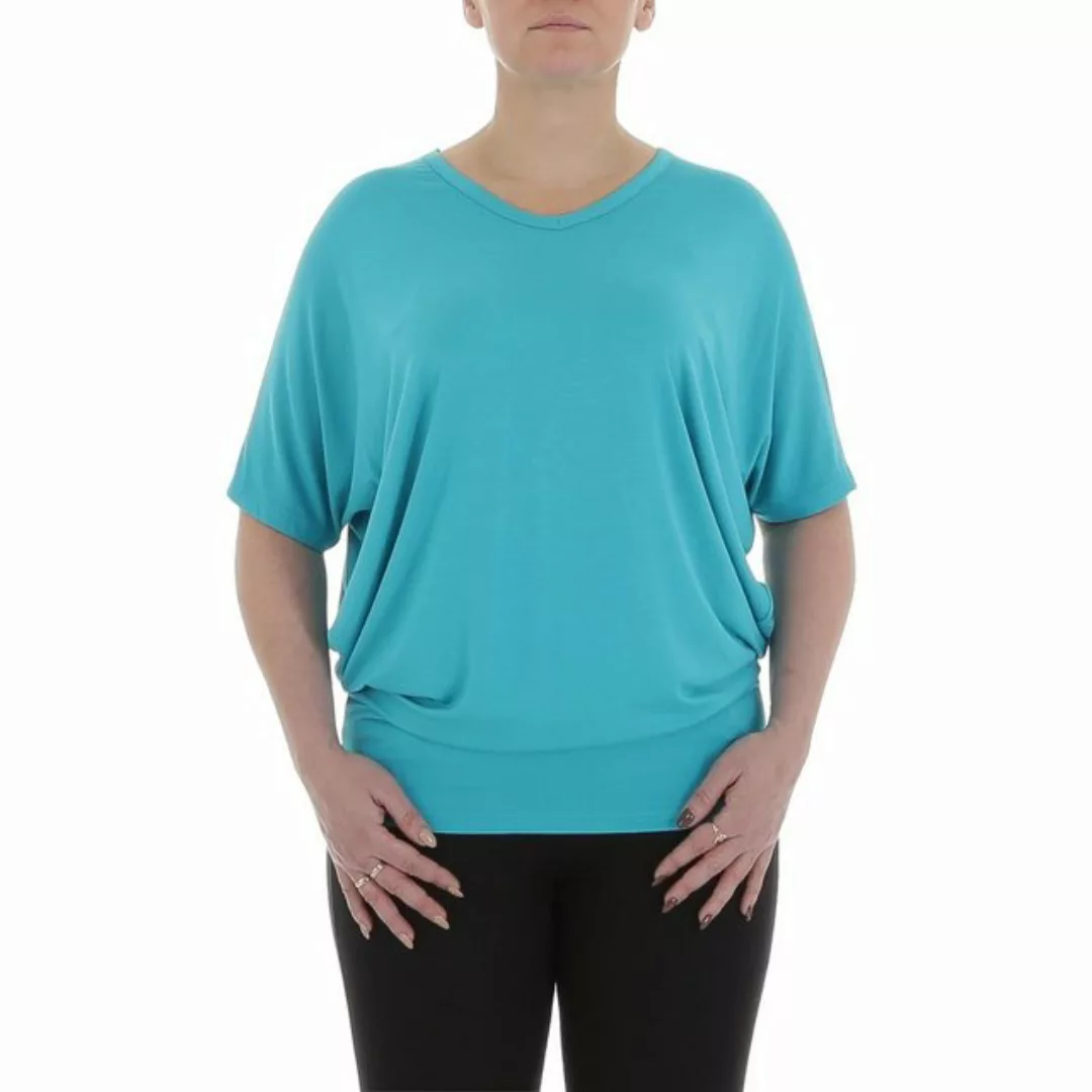 Ital-Design T-Shirt Damen Freizeit (85915840) T-Shirt in Türkis günstig online kaufen