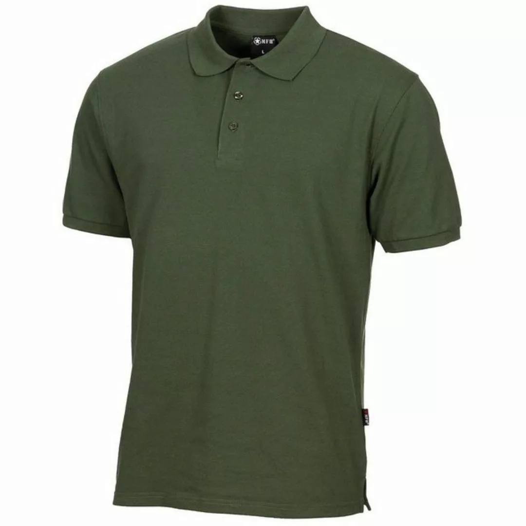 MFH T-Shirt Outdoor Poloshirt oliv mit Knopfleiste 4XL günstig online kaufen