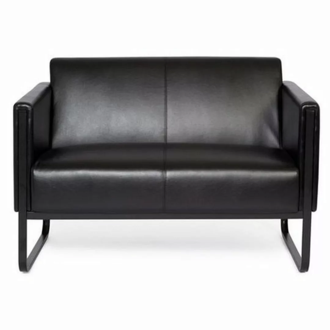 hjh OFFICE Sofa Lounge Sofa BALI BLACK Kunstleder mit Armlehnen, 1 St, Loun günstig online kaufen