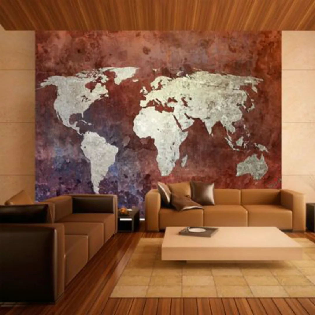 artgeist Fototapete Eiserne Kontinente mehrfarbig Gr. 350 x 270 günstig online kaufen