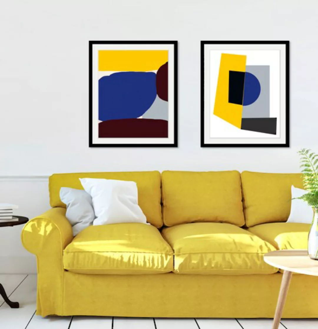 queence Bild »Laslie«, Abstrakt-Figuren-Kunst-Zeichen, (1 St.), HD Premium günstig online kaufen