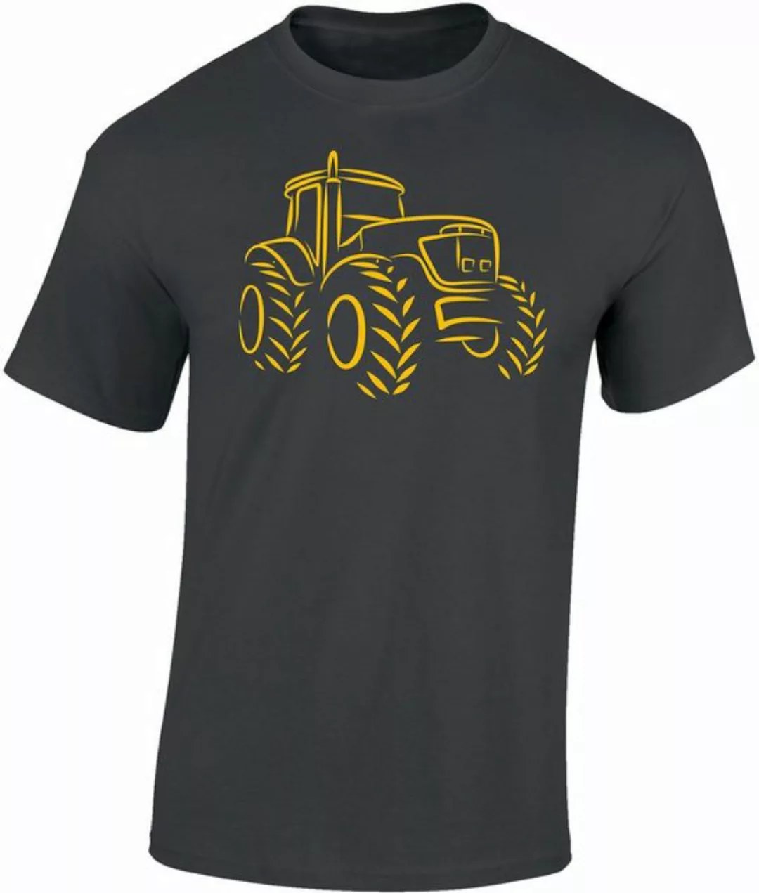 Baddery Print-Shirt "Traktor" T-Shirt Männer Herren, Trecker Landwirt Bauer günstig online kaufen