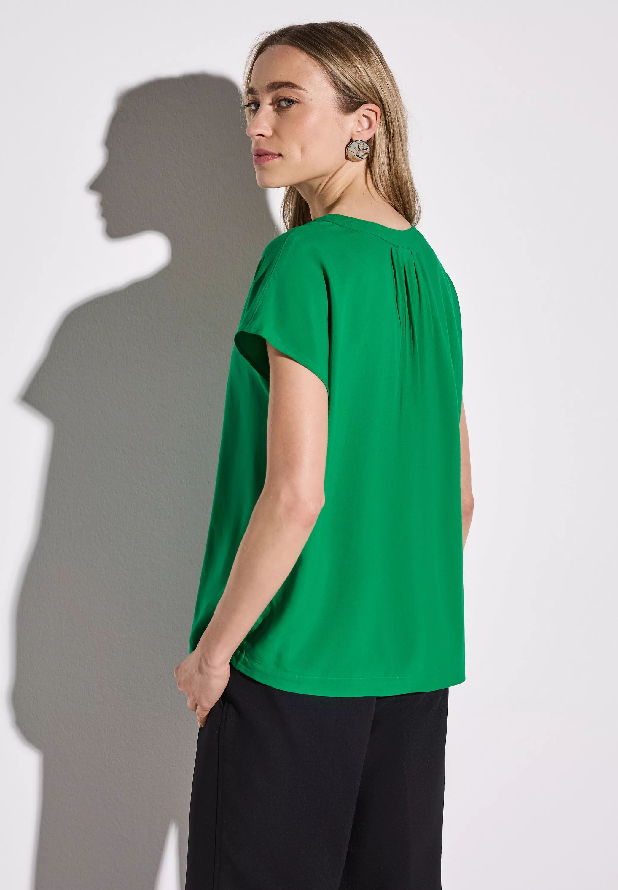 STREET ONE Hemdbluse, aus softer Viskose günstig online kaufen