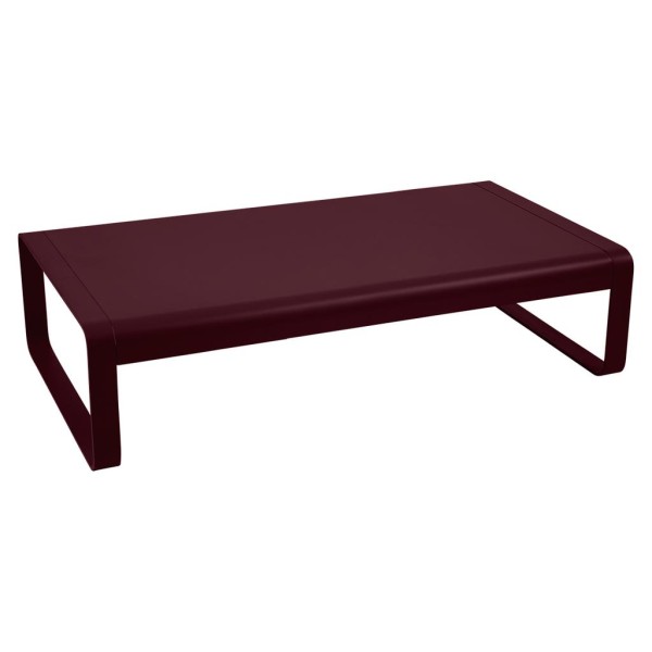 Bellevie großer Lounge-Tisch 138 x 80cm Schwarzkirsche günstig online kaufen