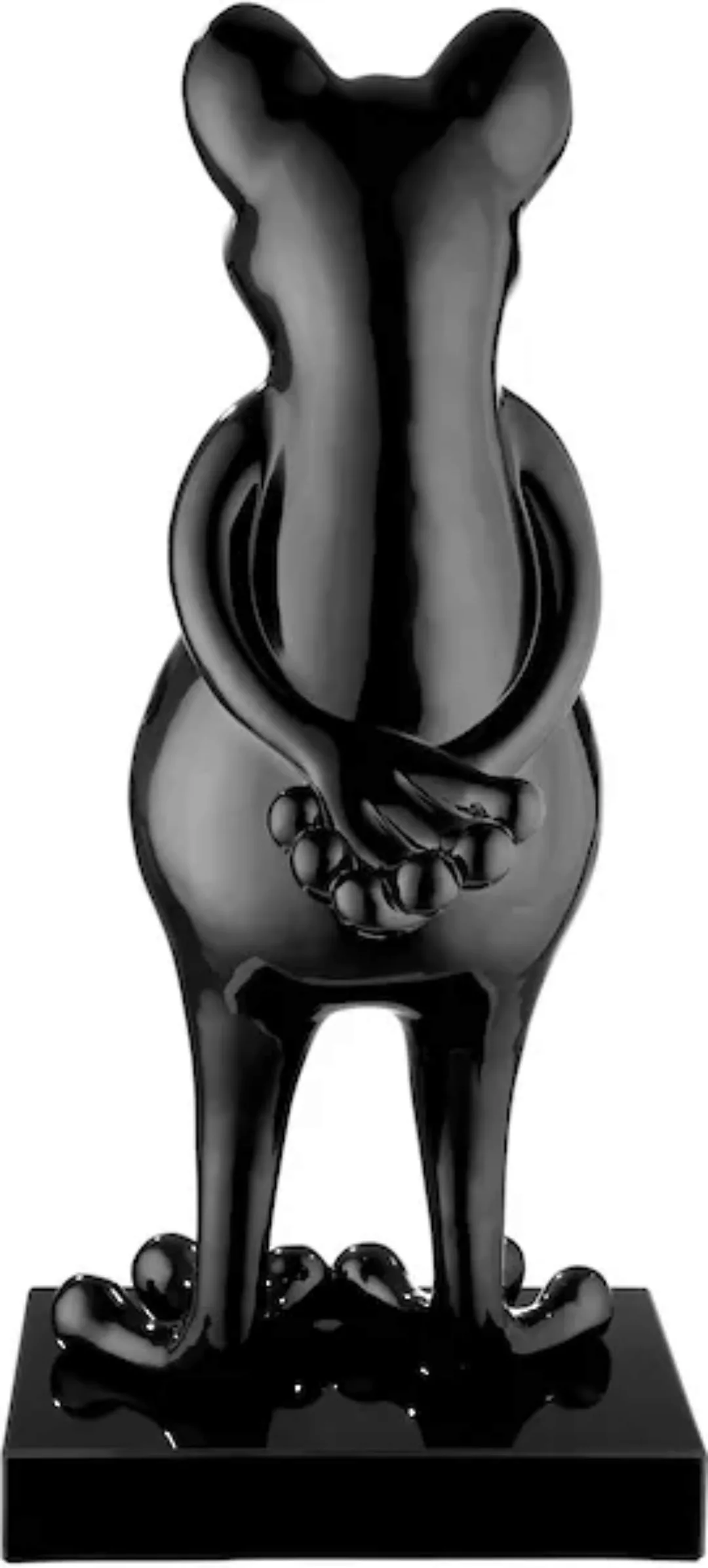 Casablanca by Gilde Tierfigur »Skulptur Frosch schwarz« günstig online kaufen