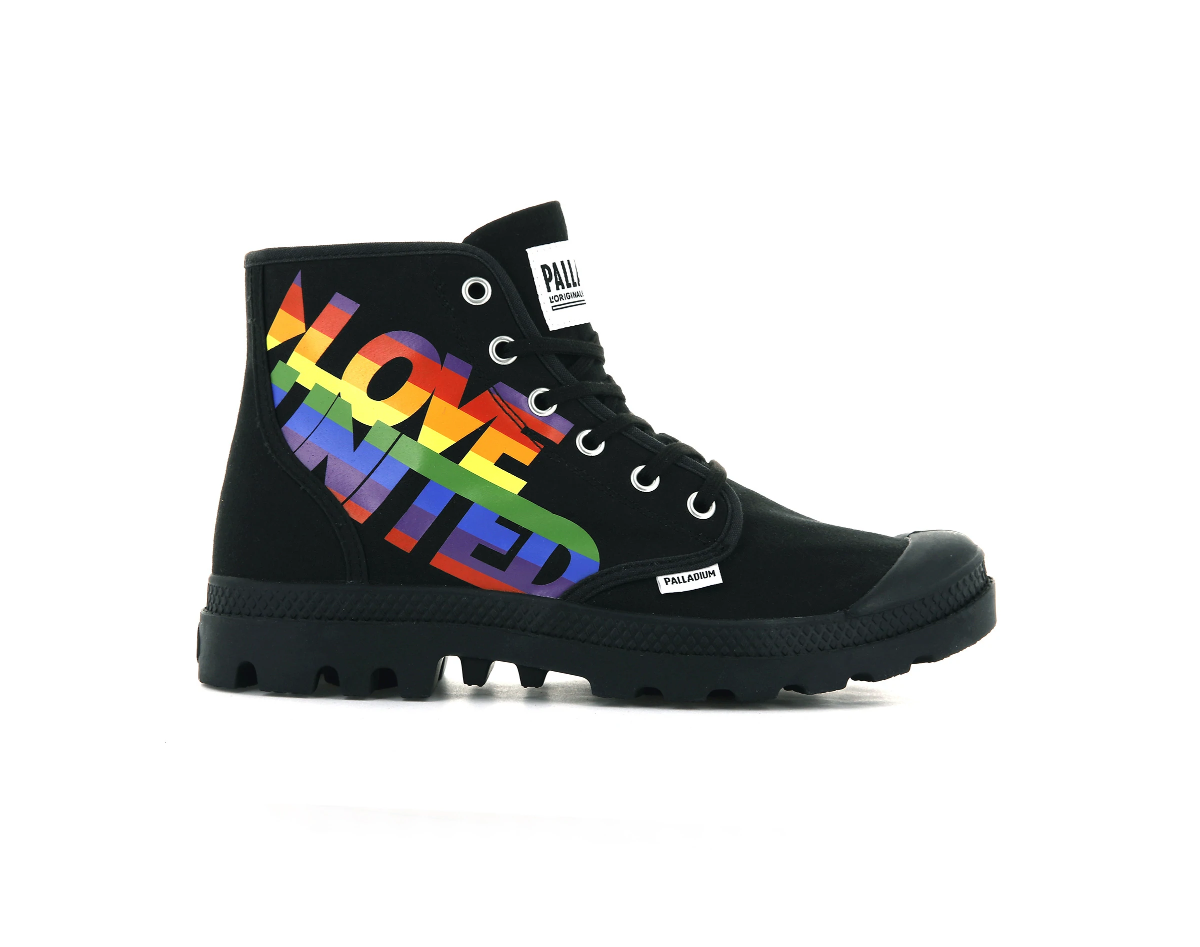 Palladium Boots Unisex PAMPA HI PRIDE BLACK günstig online kaufen