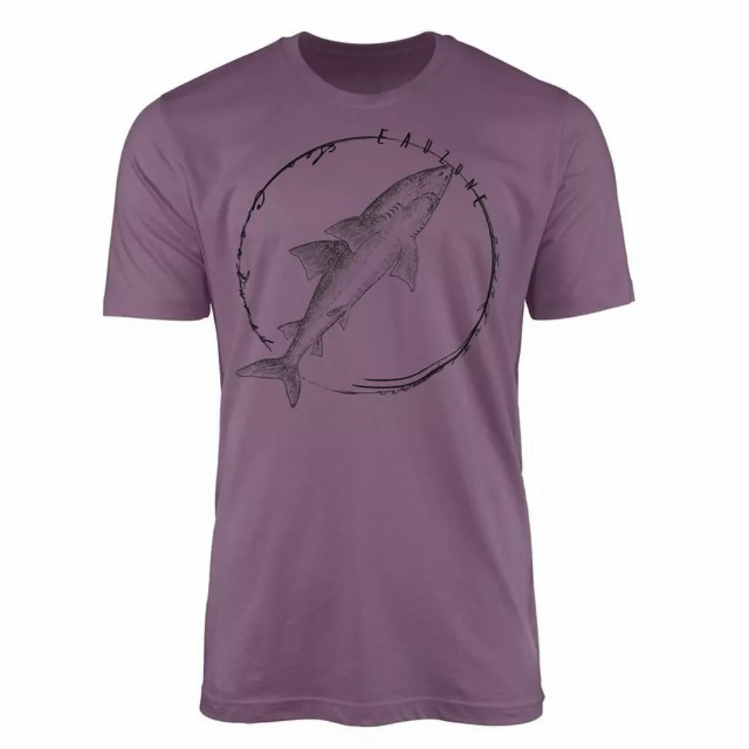 Sinus Art T-Shirt T-Shirt Tiefsee Fische - Serie: Sea Creatures, feine Stru günstig online kaufen