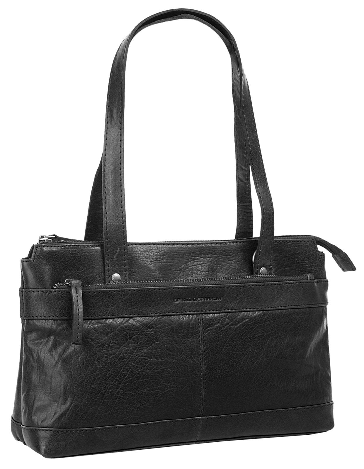 Spikes & Sparrow Henkeltasche, echt Leder günstig online kaufen