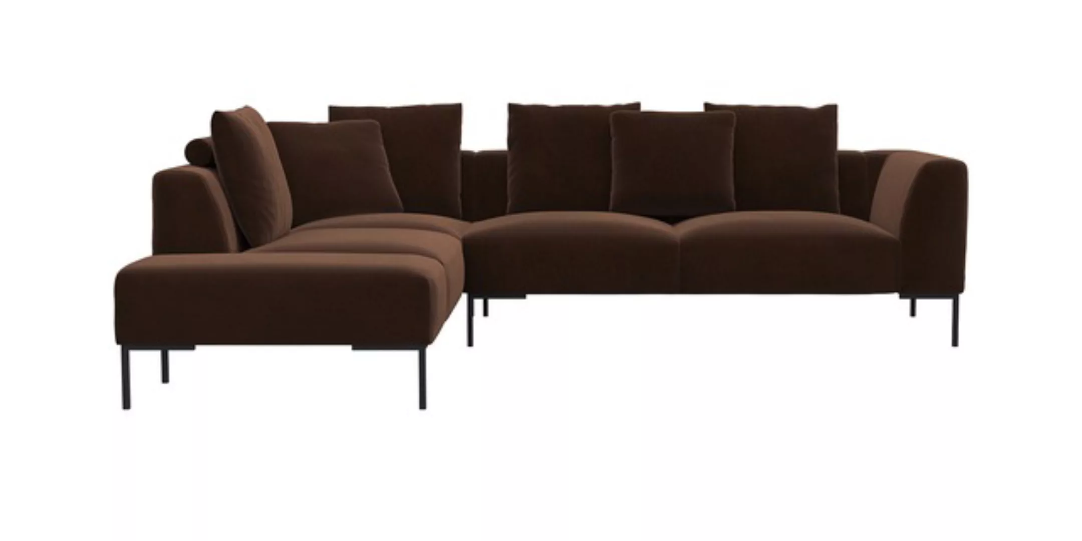 FLEXLUX Ecksofa »Sava Designsofa, bequem und komfortabel, L-Form«, Taschenf günstig online kaufen