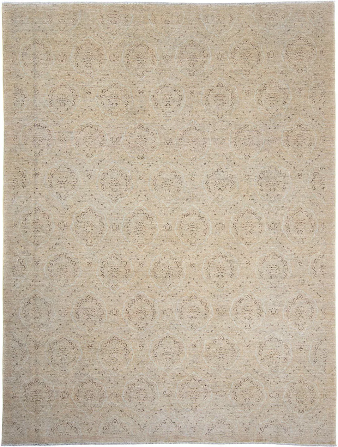 morgenland Wollteppich »Shal Streifen 335 x 245 cm«, rechteckig, Unikat mit günstig online kaufen