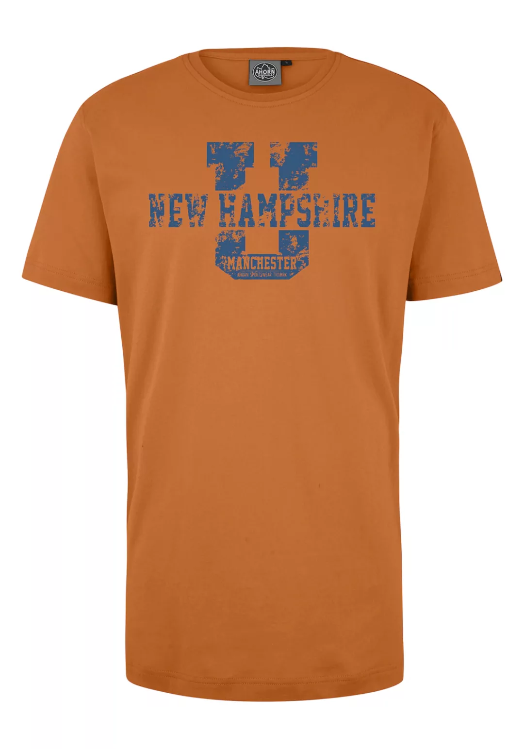 AHORN SPORTSWEAR T-Shirt "NEW HAMPSHIRE", mit coolem Frontprint günstig online kaufen