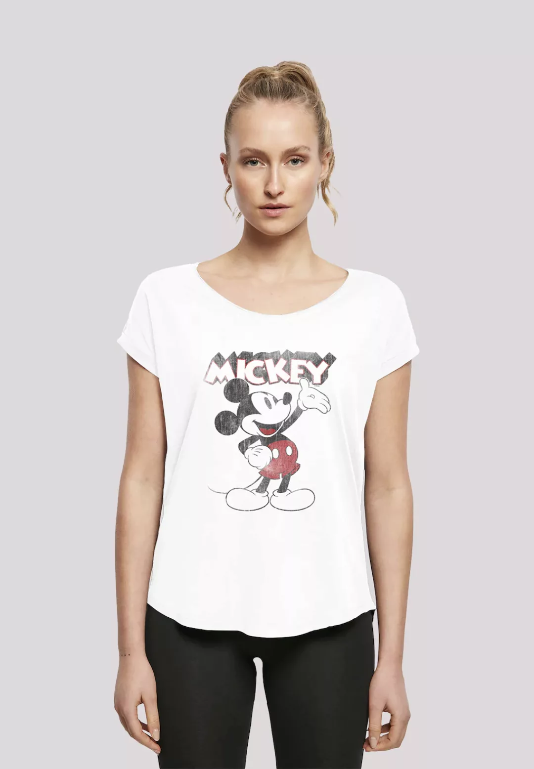 F4NT4STIC T-Shirt "Disney Micky Maus Presents Film Movie TV Comic", Print günstig online kaufen