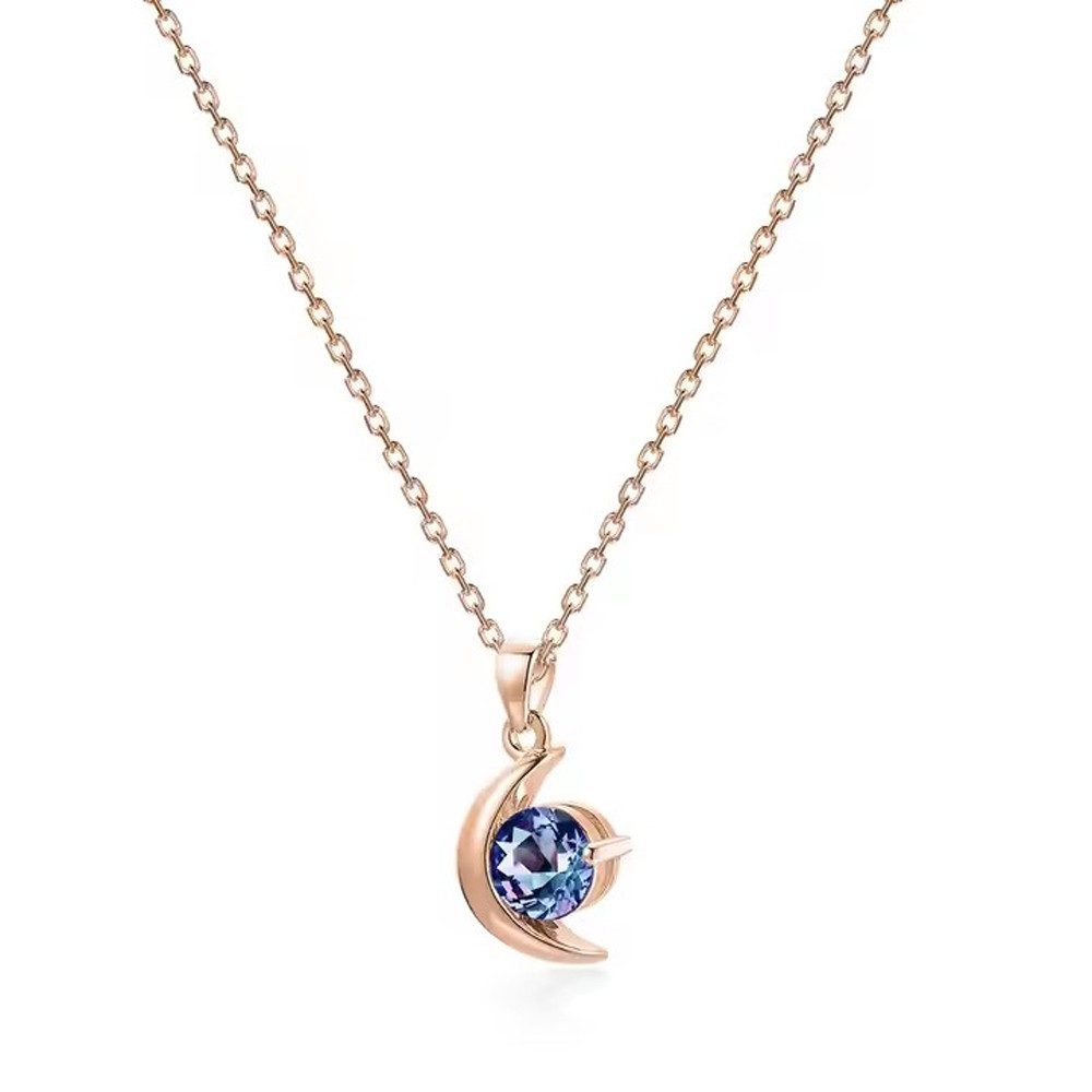 Runde Perlé Kette mit Anhänger Kette günstig online kaufen