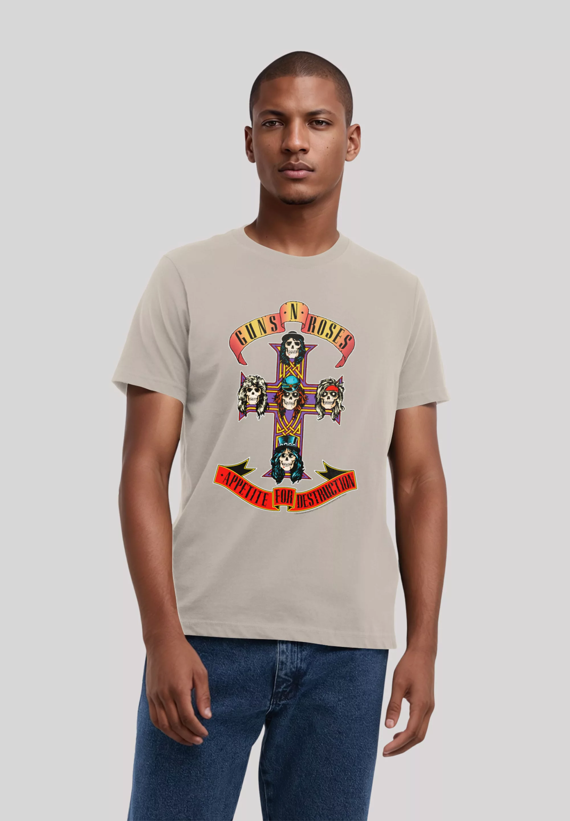 F4NT4STIC T-Shirt "Guns n Roses Appetite For Destruction", Premium Qualität günstig online kaufen