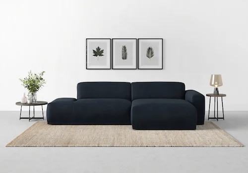 TRENDMANUFAKTUR Ecksofa Braga, mit hochwertigem Kaltschaum, L-Form, in Cord günstig online kaufen