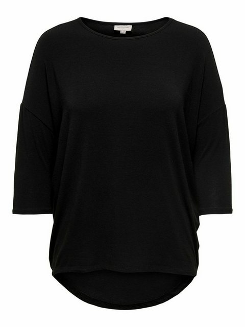 ONLY CARMAKOMA 3/4-Arm-Shirt LAMOUR (1-tlg) Drapiert/gerafft günstig online kaufen