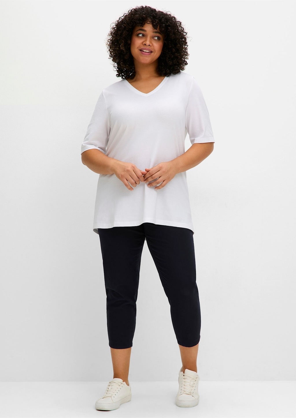 Sheego T-Shirt "T-Shirt", (1 tlg.) günstig online kaufen