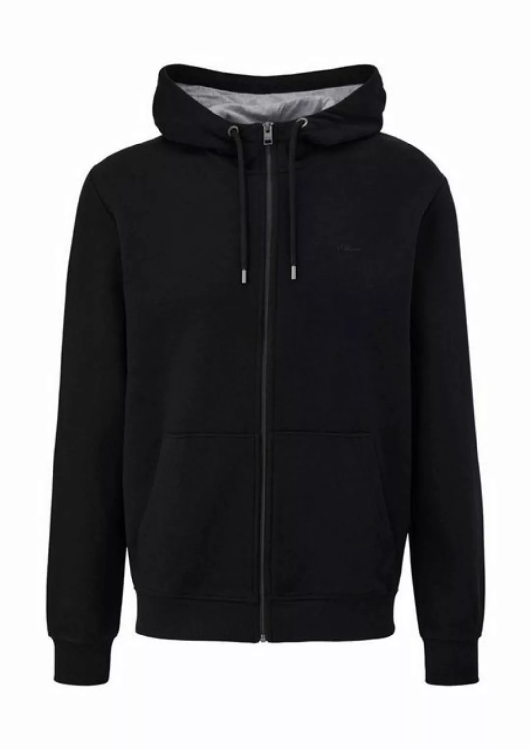 s.Oliver Allwetterjacke Sweatshirt Jacke mit Kapuze günstig online kaufen