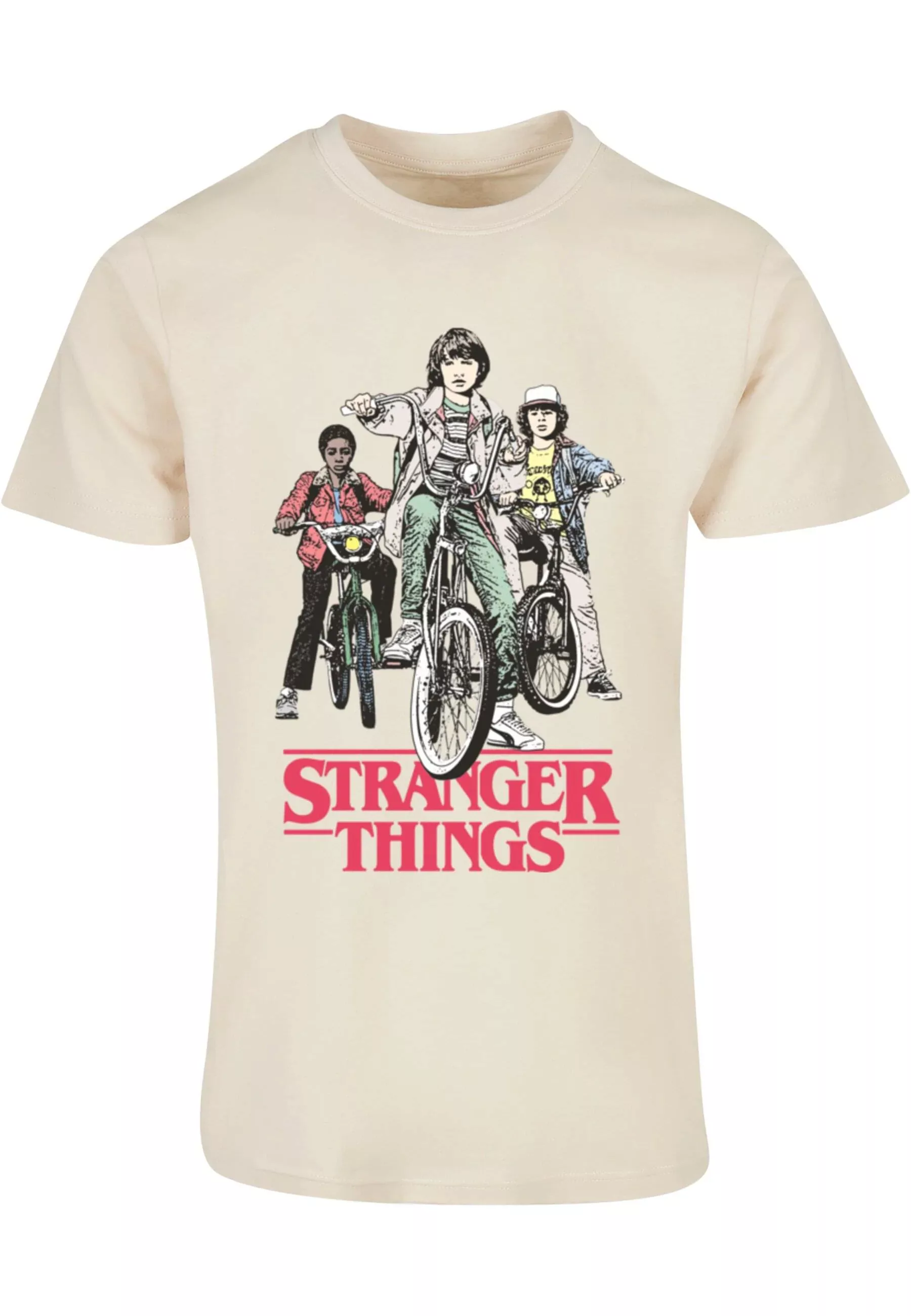 ABSOLUTE CULT T-Shirt "ABSOLUTE CULT Herren Stranger Things - Retro Bikers günstig online kaufen