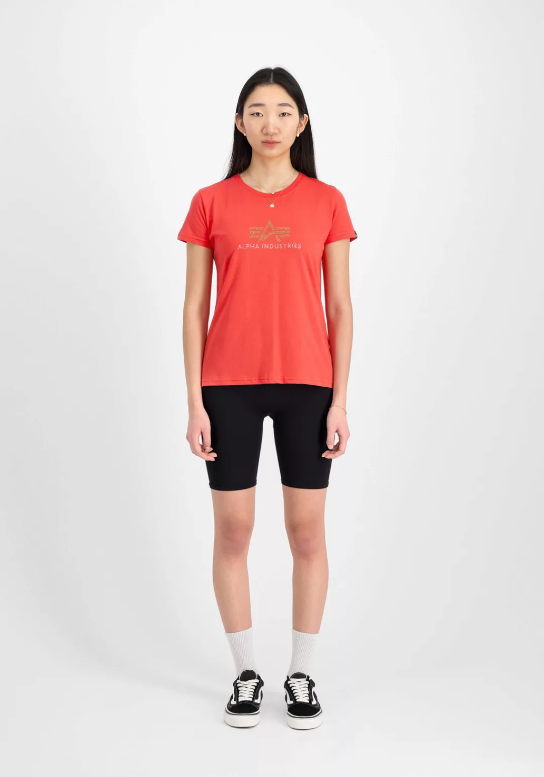 Alpha Industries T-Shirt "Alpha Industries Women - T-Shirts Crystal T Women günstig online kaufen