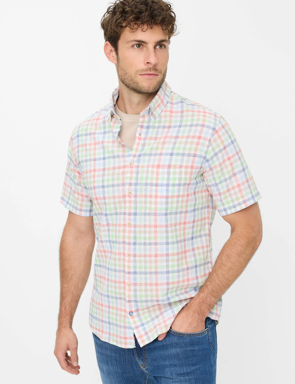 Brax Kurzarmhemd "Style DAN" günstig online kaufen
