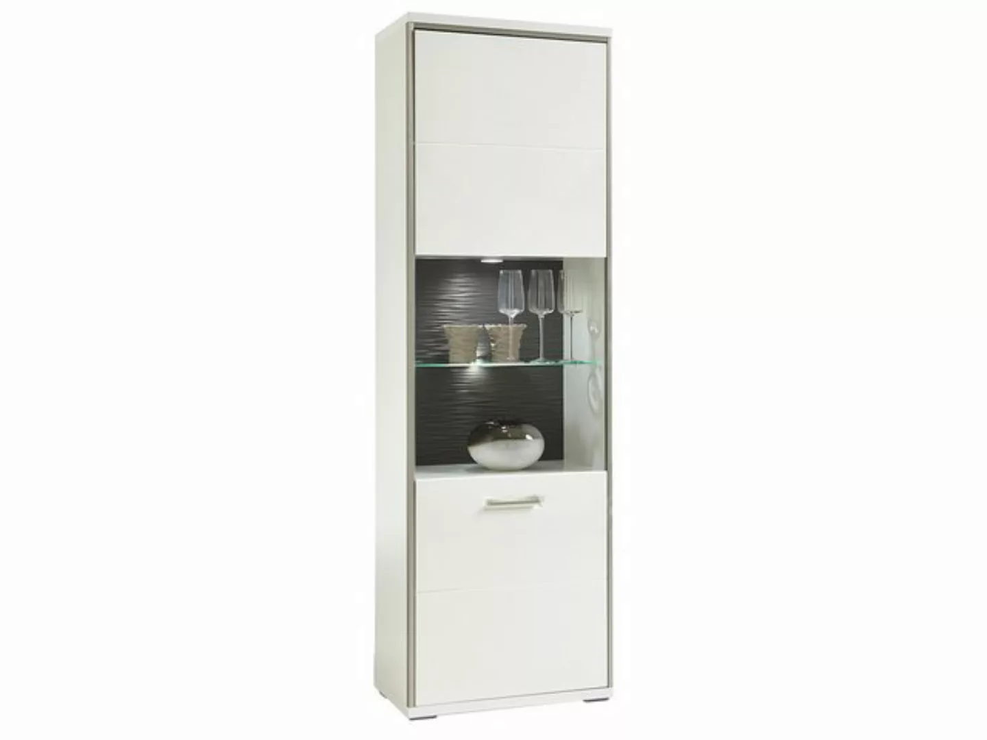 MCA furniture Vitrine 64 x 201 x 38 cm (B/H/T) günstig online kaufen