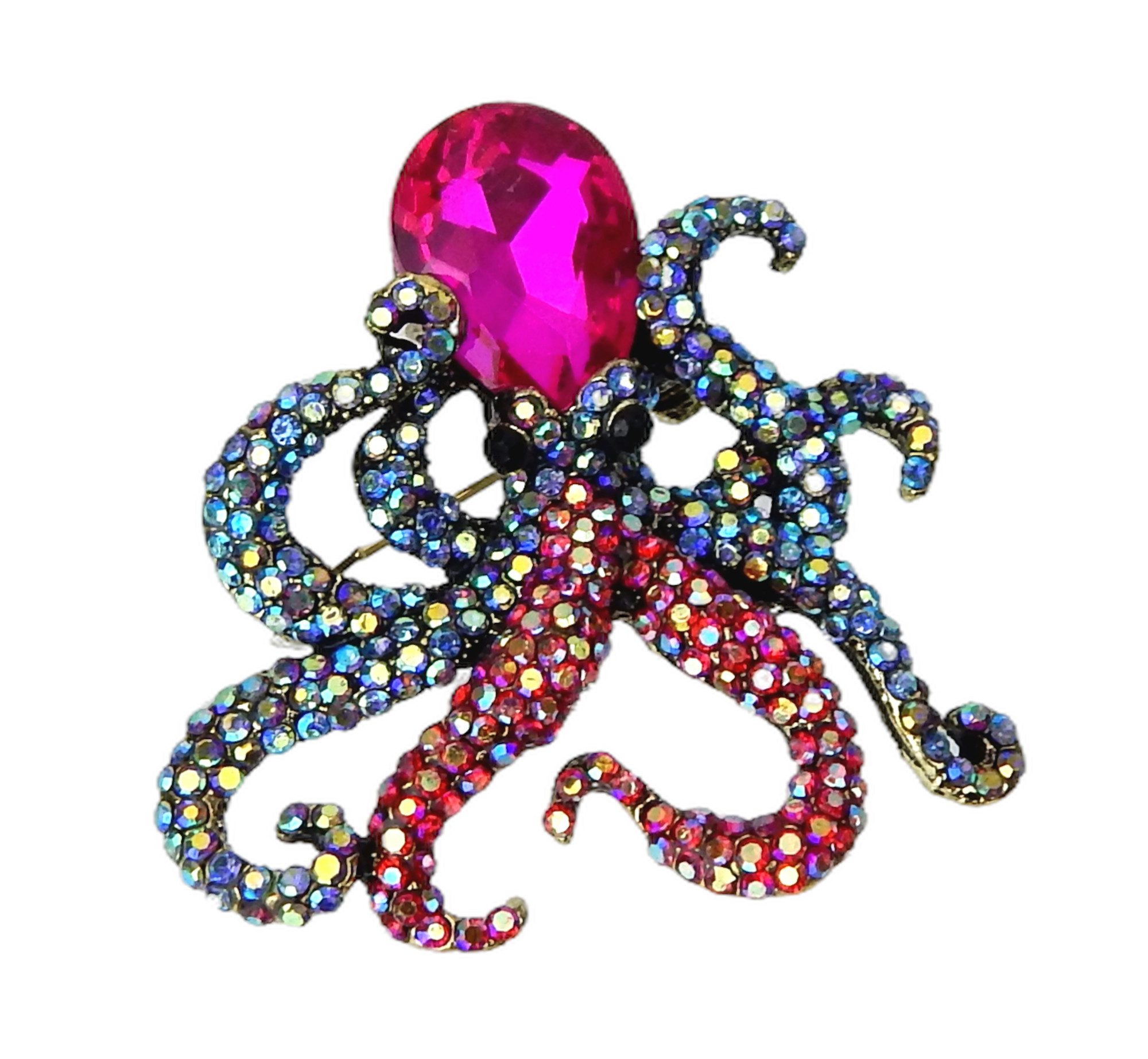 Ella Jonte Brosche, Octopus Tintenfisch gold günstig online kaufen