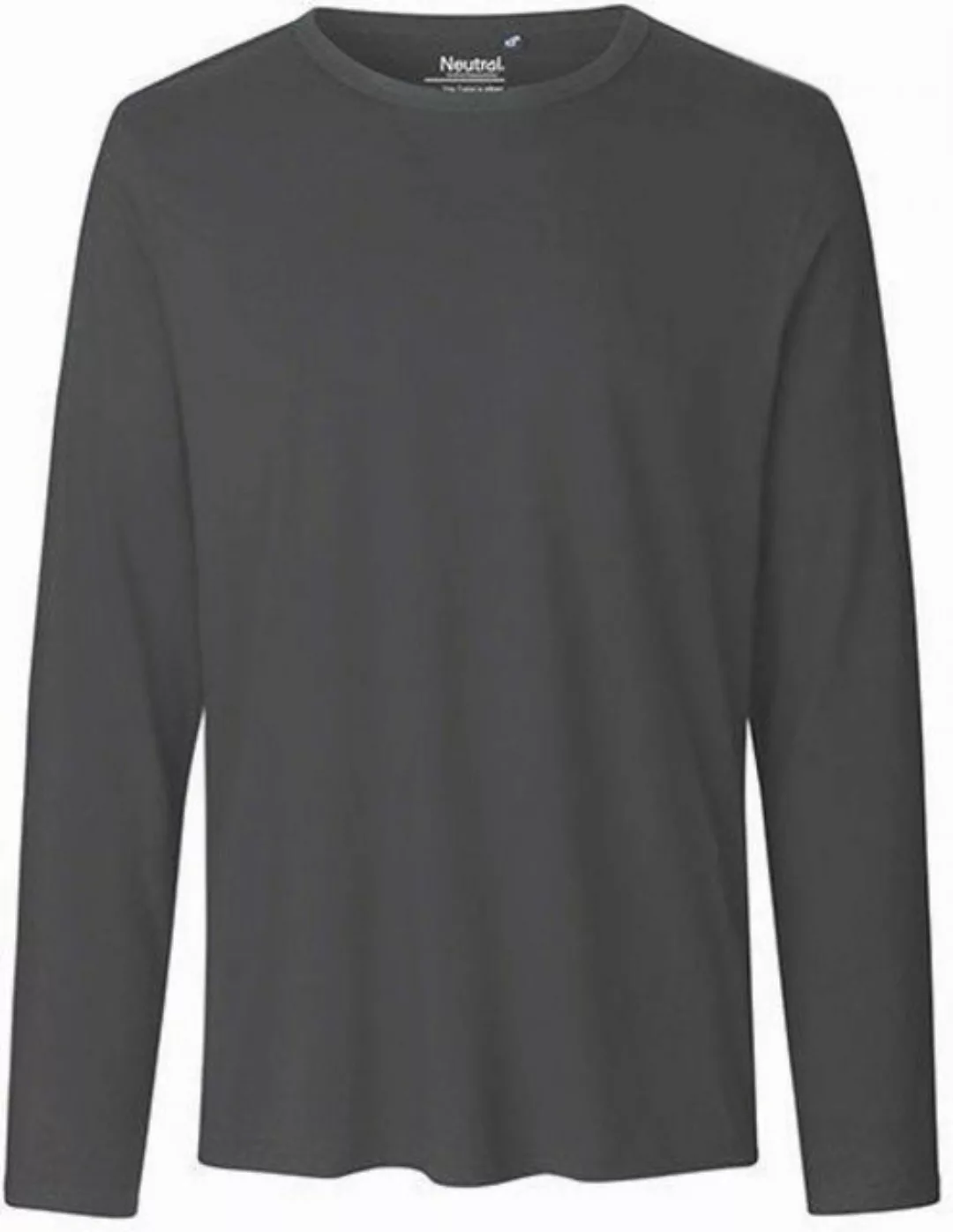 Neutral Langarmshirt Herren Long Sleeve T-Shirt / 100% Fairtrade-Baumwolle günstig online kaufen