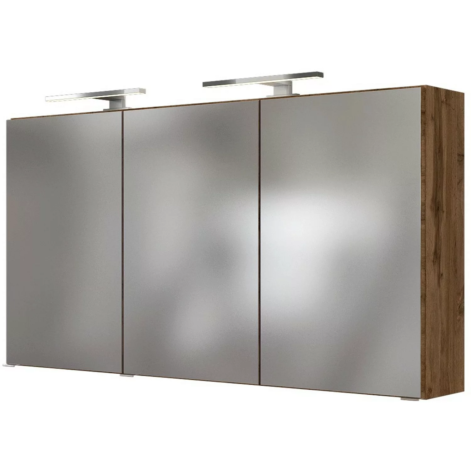 Held Spiegelschrank Verona Eiche 120 cm mit Softclose Türen günstig online kaufen