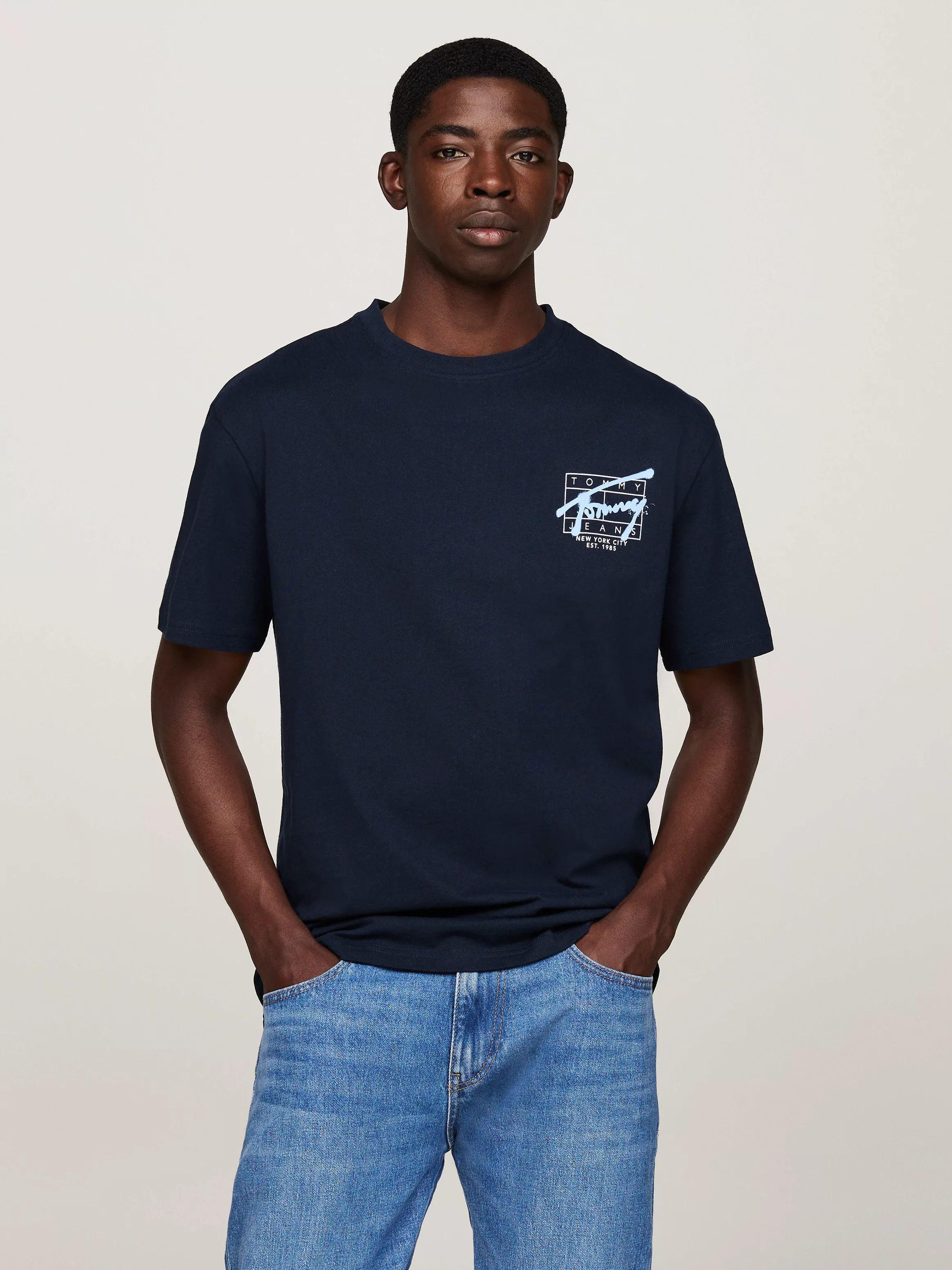 Tommy Jeans Plus T-Shirt "TJM REG SPRAY TEE SS EXT", Große Größen, mit groß günstig online kaufen